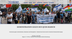 Desktop Screenshot of no-al-quds-tag.de