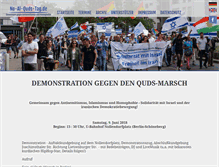 Tablet Screenshot of no-al-quds-tag.de